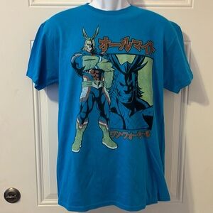 NWT My Hero Academia All Might Graphic Tee
